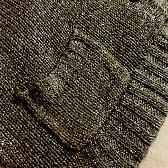 HURRY 🩶BUY NOW🩶VERY SEXY SILVER GLITTER DARK GREY TOP🩶🩶🩶BRAND: SOUTH BLUE🩶🩶 - Picture 4 of 7